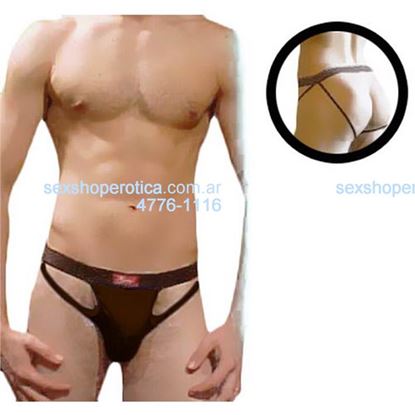 Suspensor Doble Tira Negro Masculino